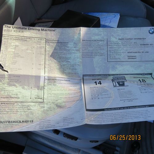 2003 BMW X5 4.4i Sport Utility loaded w/ Premium*Cold Weather*Sport* Packages, image 17