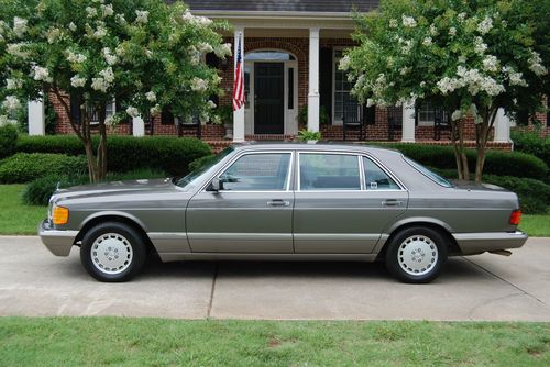 Fabulous 64,000 original mile 1988 420 sel s class mercedes benz 420sel s-class