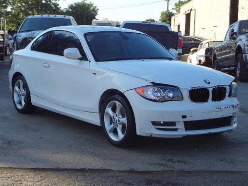 2011 bmw bmw 128i coupe damaged salvage economical runs! loaded wont last l@@k!!