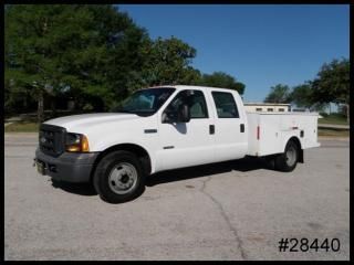 F350 xl powerstroke diesel 9' omaha service body utility dually - we finance!