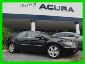 06 black rl3.5 3.5l v6 sh-awd vtec ulev technology sedan *cd changer *navigation