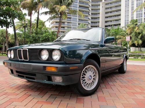 1992 bmw 325i 5speed rare 2owner mint records 325ic loaded e30 face-lift