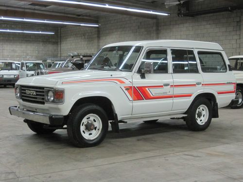 1986 bj61 gx 3.4l 3b naturally aspirated diesel 4x4 5 speed hi-lo ac ps jdm rhd