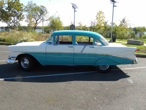 1956 chevrolet bel air  210  4 door