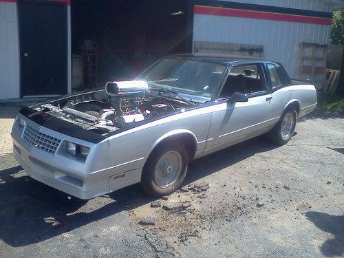 1986 chevy monte carlo ss drag car street car