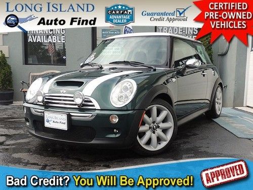 05 mini cooper s green pano sunroof xenon projectors 6 speed fog lights keyless