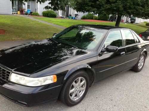 2000 cadillac sts blk/blk - 121k miles - loaded