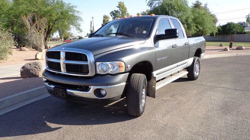 2003 dodge cummins ram 3500 4x4 slt crew cab pickup truck 5.9l rust free clean 6