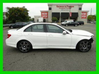 2013 mercedes-benz c-class c300 sport 3.5l v6 4matic repairable rebuilder  save!