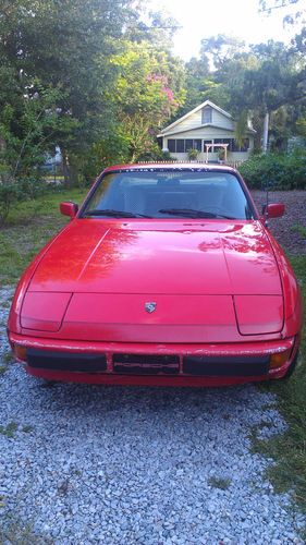 1988 porsche 924 s red automatic low mileage