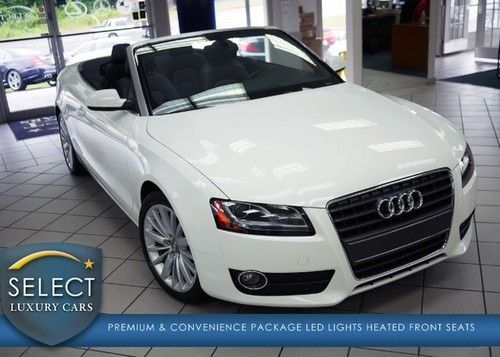 A5 2.0 fwd cabriolet premium plus led lights xenon low miles pristine