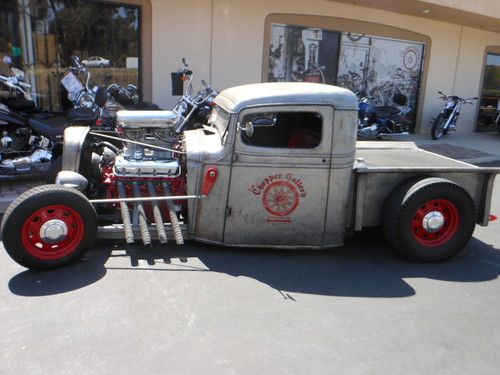 1936 chevy rat rod-street rod pick up