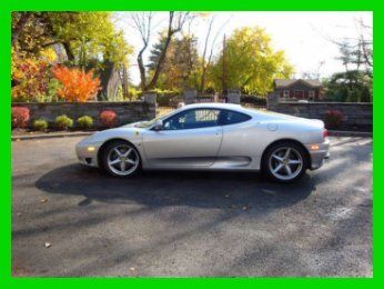 1999 ferrari 360 modena 6 speed manual low miles pennsylvania