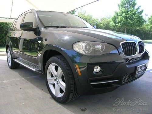 2007 bmw x5 3.0si deep green/beige immaculate lexus trade! l@@k!!