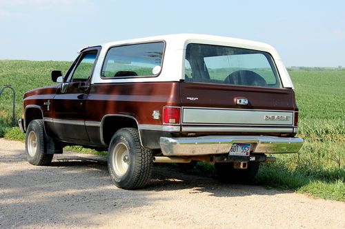 1982 chevy blazer 4x4  468 big block