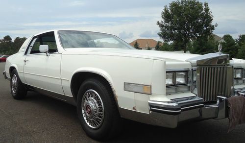 No reserve - 1985 cadillac eldorado coupe - extra set of tru-spoke wheels