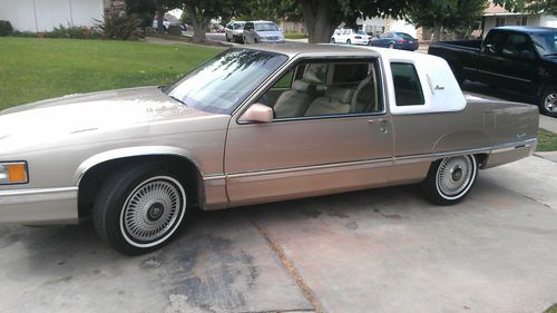 1993 cadillac deville base coupe 2-door 4.9l