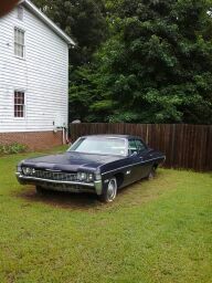 1968 chevrolet bel air base sedan 4-door 5.0l