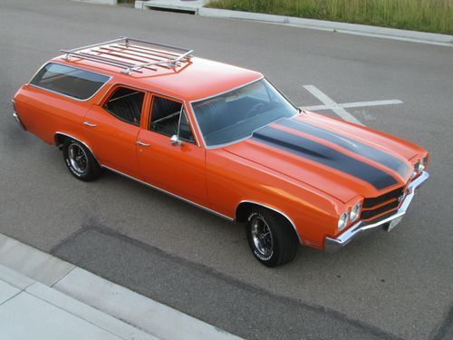 1970 CHEVROLET CHEVELLE SUPER SPORT WAGON 350cu ONE OF NONE! COOL CAR, US $14,000.00, image 2
