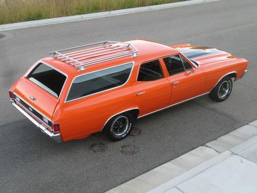 1970 CHEVROLET CHEVELLE SUPER SPORT WAGON 350cu ONE OF NONE! COOL CAR, US $14,000.00, image 4