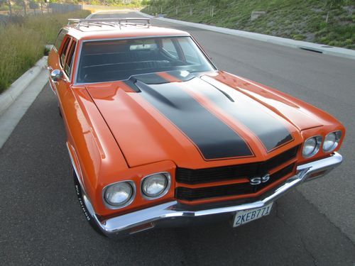 1970 CHEVROLET CHEVELLE SUPER SPORT WAGON 350cu ONE OF NONE! COOL CAR, US $14,000.00, image 6