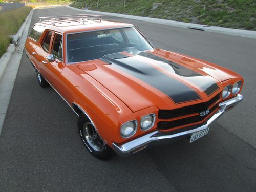 1970 CHEVROLET CHEVELLE SUPER SPORT WAGON 350cu ONE OF NONE! COOL CAR, US $14,000.00, image 14