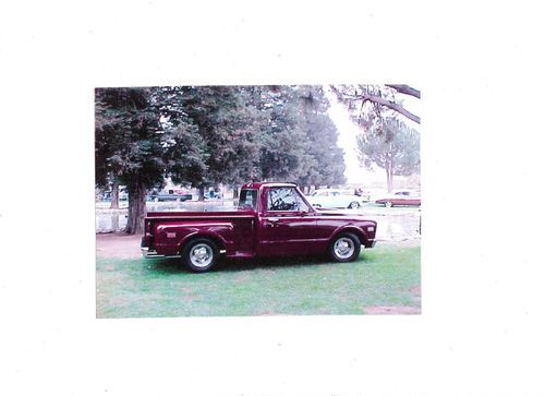 1972 chevy custom stepside pickup