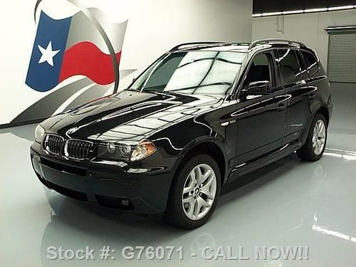 2006 bmw x3 3.0i awd sport pano roof htd leather 60k mi texas direct auto