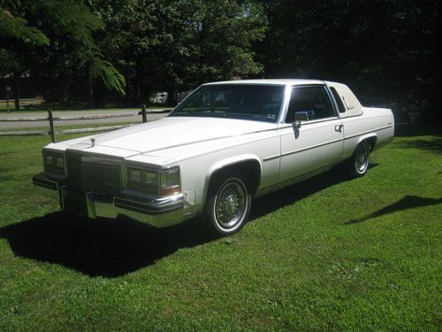 1985 cadillac fleetwood coupe.94,751 miles (rare)