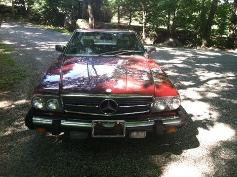 Mercedes benz 380sl convertible