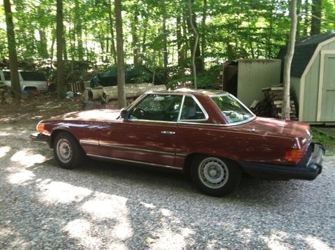 Mercedes Benz 380sl convertible, image 7