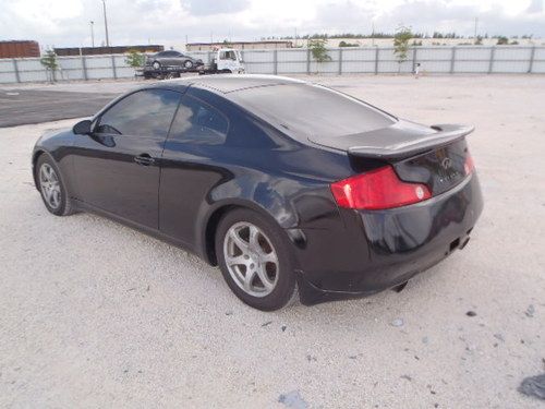 2004 infiniti g35 base coupe 2-door 3.5l  needs some work