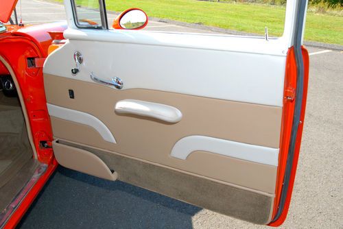 1957 CHEVROLET 150 Post with 350 crate engine. Complete frame on restoration!!, image 18