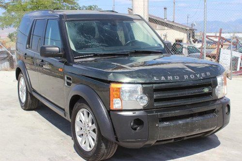 2007 land rover lr3 4wd salvage repairable rebuilder only 74k miles runs!!!!
