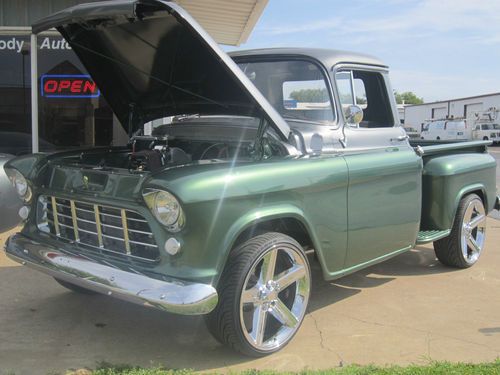 55 chevy truck frame-off restored