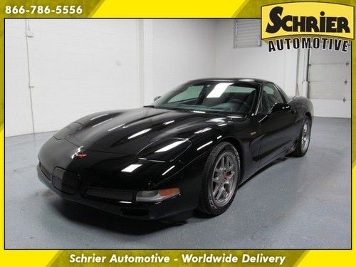 2004 chevy corvette z06 black 6 speed manual heads up display