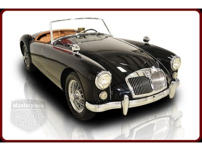 60 mga 1600 convertible 1600 cc 4 speed manual black / brown leather