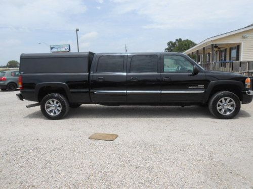 2003 gmc sierra 2500- 4x4- diesel- z-71 6 door "cowboy limo"