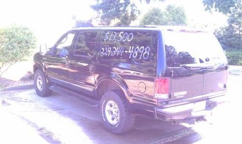 Ford Excursion Powestroke 4x4 great condition., image 6