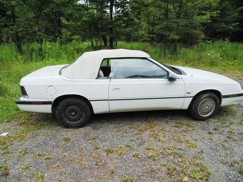 1992 chrysler lebaron convertible