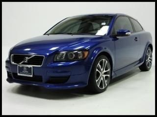 2008 volvo c30 coupe 2 door leather automatic cd alloys spoiler tinted!