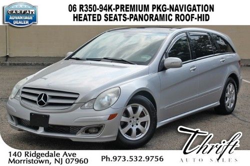 06 e350-94k-premium pkg-navigation-heated seats-panoramic roof-hid