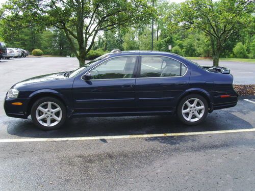 **** 2003 nissan maxima se 4 door, auto, dark blue, sunroof, power options