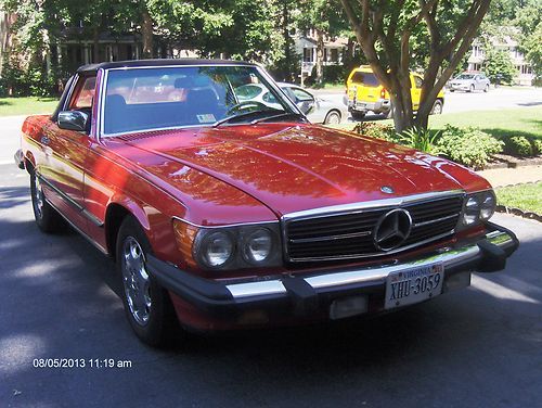 1987 mercedes benz 560 sl