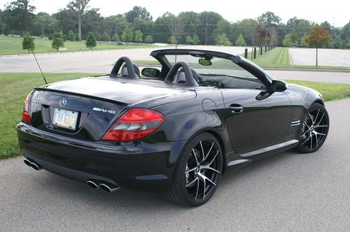 2005 mercedes-benz slk55 amg base convertible 2-door 5.5l