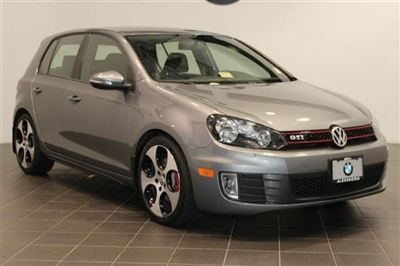 2011 volkswagen gti 4 door hatch back 6 speed moonroof vw gti manual stick