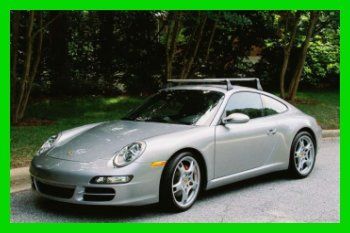 2007 porsche 911 carrera s 3.8l h6 24v manual tiptronic coupe premium leather cd