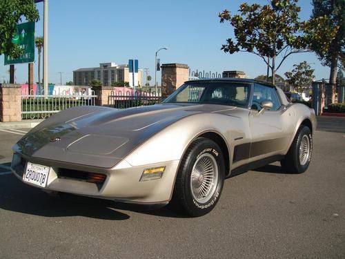 Beauty ca 82 corvette collector edition,match #rn &amp; lk gd,orgnl,no rust, classic
