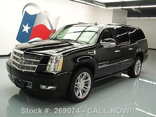 2011 cadillac escalade esv platinum awd nav dvd 48k mi texas direct auto