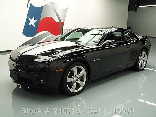 2011 chevy camaro 2lt rs htd leather 20" wheels 24k mi texas direct auto